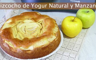 Bizcocho de Yogur Natural y Manzana